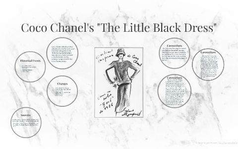 Coco Chanel's “Little Black Dress” – StMU Research Scholars