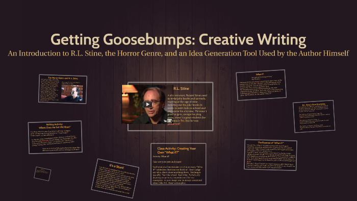 how to describe goosebumps in creative writing