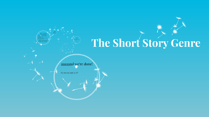 Example Of Short Story Genre Example Of Short Story Genre