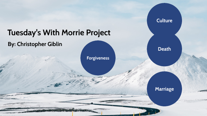 Tuesday's With Morrie Project by Chris Giblin