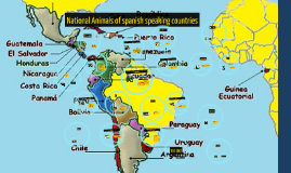 National Animals of spanish speaking countries by Irina Psota National Animals of spanish speaking countries by Irina Psota