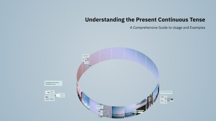 Understanding the Present Continuous Tense by Richa Sharma on Prezi
