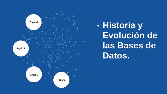 Historia Y Evolución De Las Bases De Datos By Junior Coronel Cabrera On ...