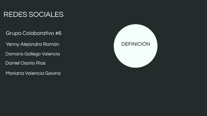 Redes Sociales by mariana valencia on Prezi