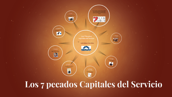 Los 7 Pecados capitales del Servicio by Sharon Zevallos Rodriguez on Prezi