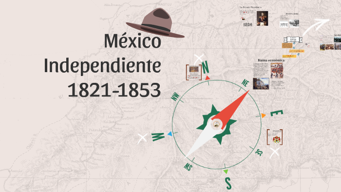 México Independiente 1821-1853 By Andrea Galicia On Prezi