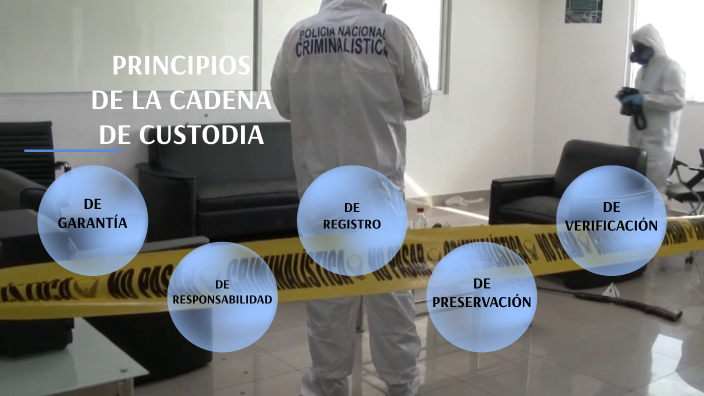 PRINCIPIOS DE LA CADENA DE CUSTODIA by Anderson Tixi on Prezi