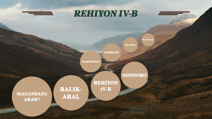 REHIYON IV-B MIMAROPA By Aleia Dimatawaran On Prezi