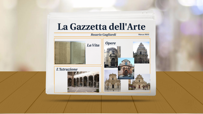 Rosario Gagliardi by Irene Puglia on Prezi