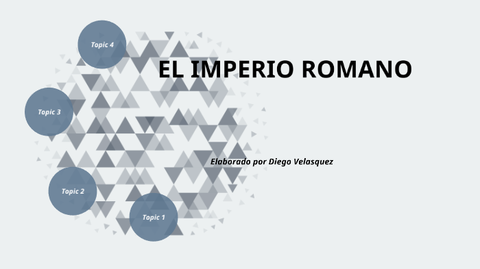 El Imperio Romano by Diego Velasquez on Prezi