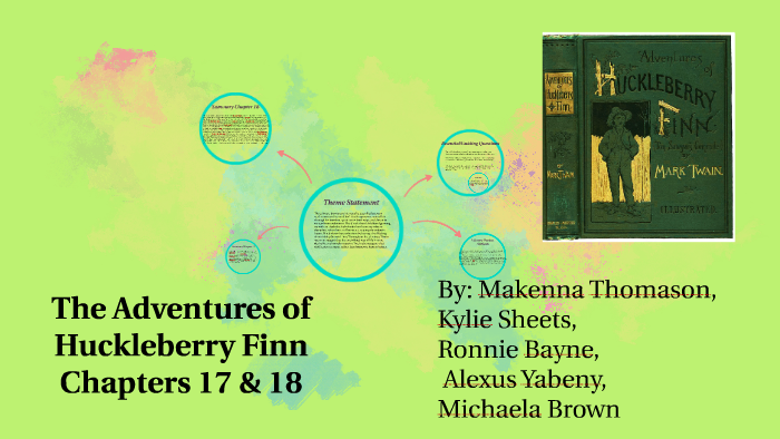 adventures of huckleberry finn sparknotes