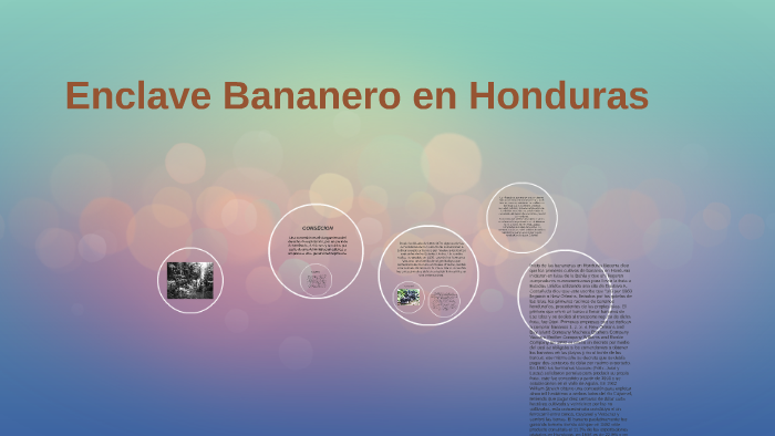 Enclave Bananero En Honduras By Kary Lainez On Prezi