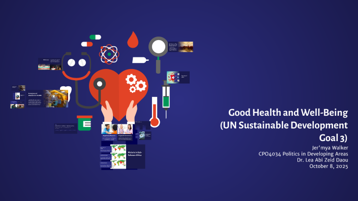 Good Health and Well-Being (UN Sustainable Development Goal 3) by ...