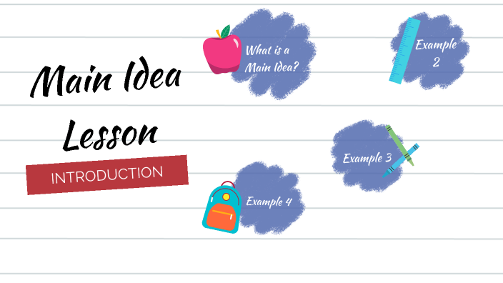 Main Idea Lesson by Madison Murray on Prezi