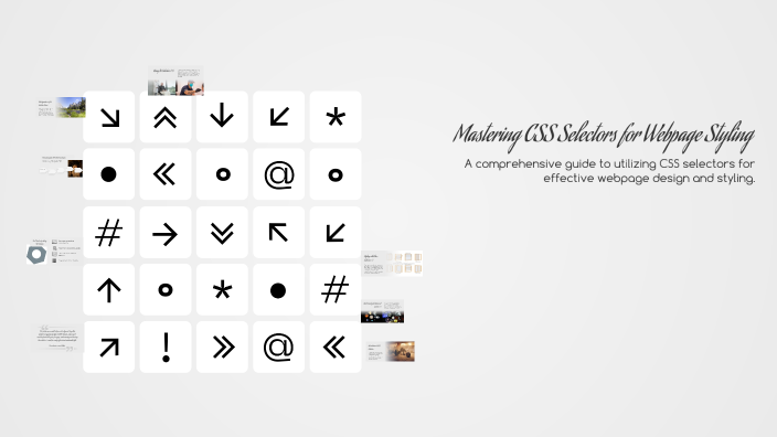 Mastering CSS Selectors for Webpage Styling by nganji ethan on Prezi
