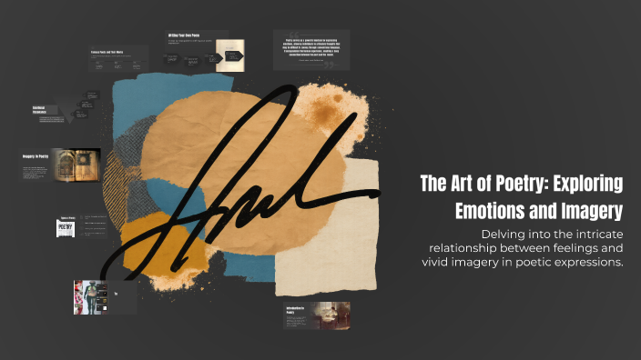 The Art of Poetry: Exploring Emotions and Imagery by Aaliyah Garland on ...