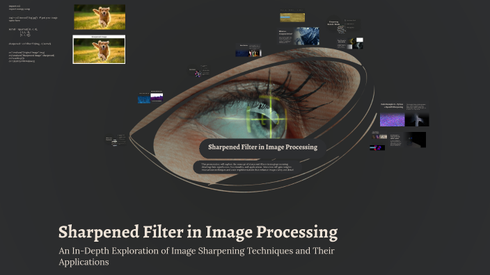 Sharpened Filter in Image Processing by Ahmed Abdelrasol on Prezi