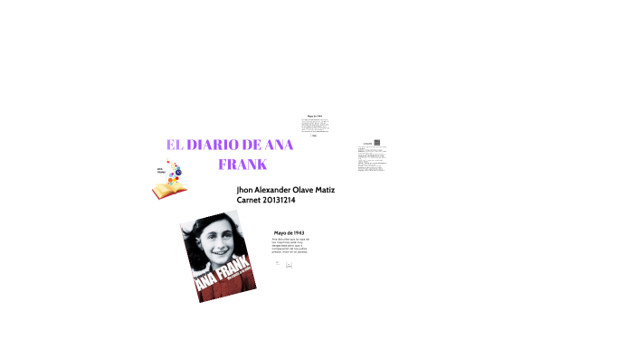 El Diario de Ana Frank by Dani Soto on Prezi