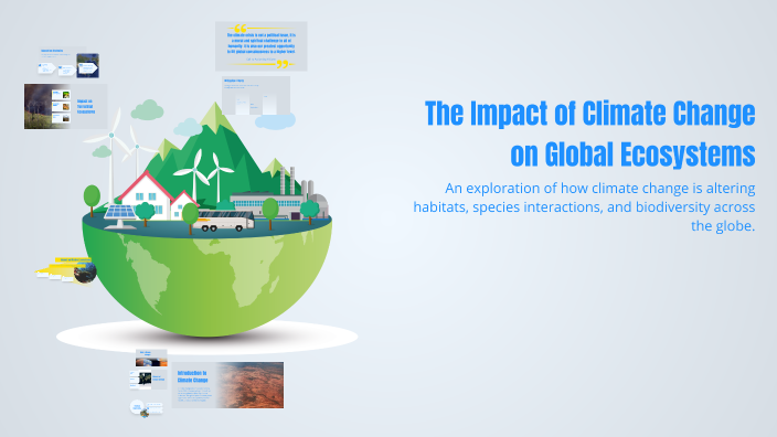 The Impact of Climate Change on Global Ecosystems by Nhật Quangg Lê on ...