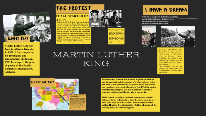 rosa parks e martin luther king riassunto in inglese