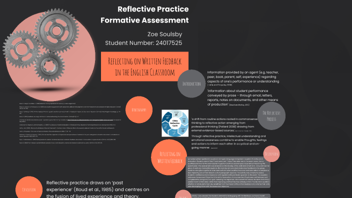 Reflective Practice: Formative Assessment by Zoe Cooke on Prezi