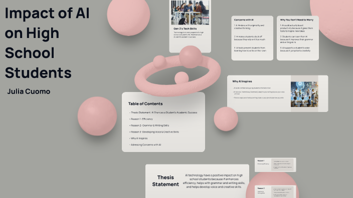 Impact of AI on High School Students by Julia Cuomo on Prezi