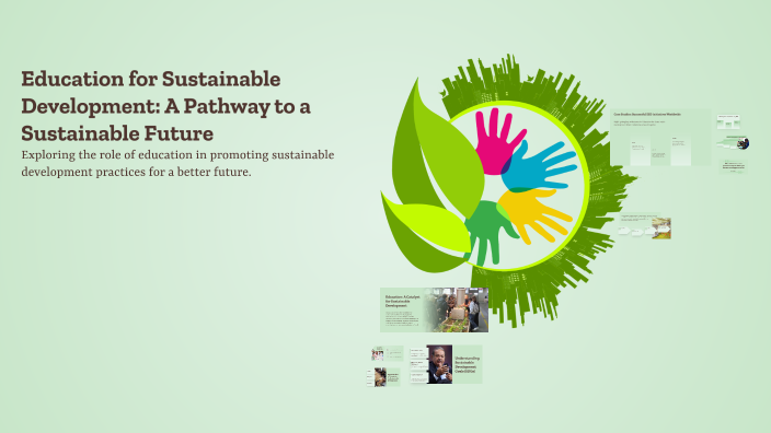Education for Sustainable Development: A Pathway to a Sustainable ...