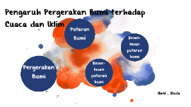 Pengaruh Pergerakan Bumi Terhadap Cuaca Dan Iklim By Hani Batrisyia