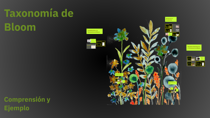 Taxonomía de Bloom by michelle miranda on Prezi