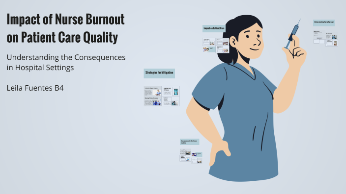 Impact of Nurse Burnout on Patient Care Quality by leila fuentes on Prezi