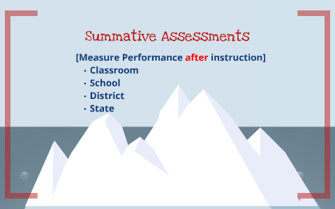 Summative Assessments by Stacy Miller on Prezi