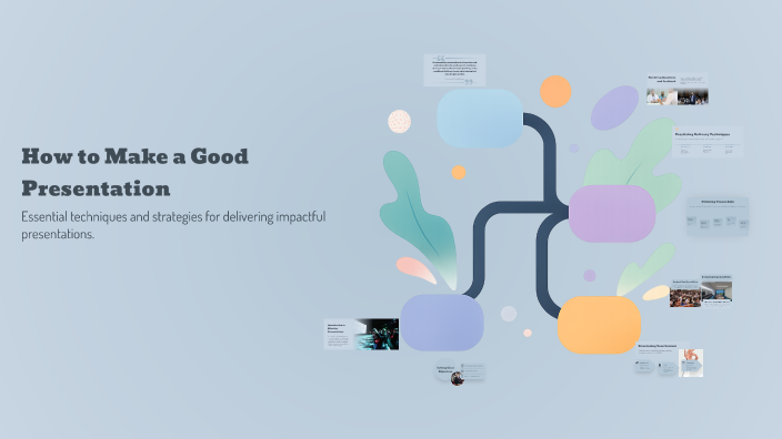 How to Make a Good Presentation by Jakob Schrenk on Prezi