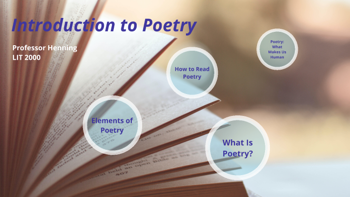 Updated Intro to Poetry LIT 2000 by Laura Henning on Prezi