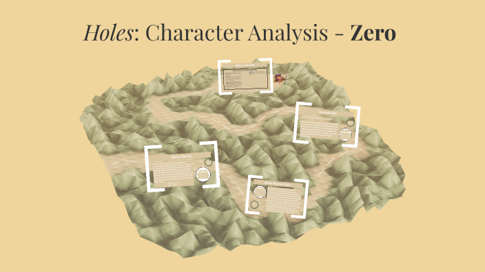 Holes Character Analysis Assignment - Comparing Stanley and Zero