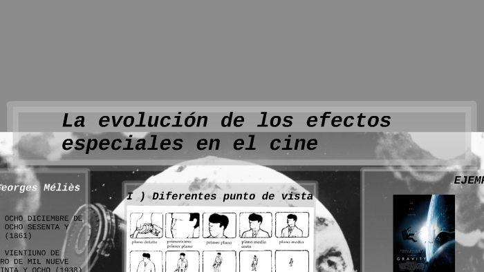 La evolución de los efectos especiales en el cine by Ikram AIT ELHAJ on