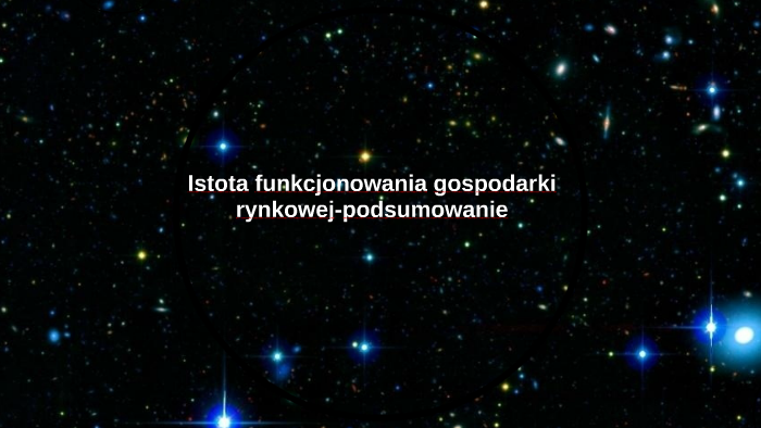Istota funkcjonowania gospodarki rynkowej by Wenesa Rygielska on Prezi