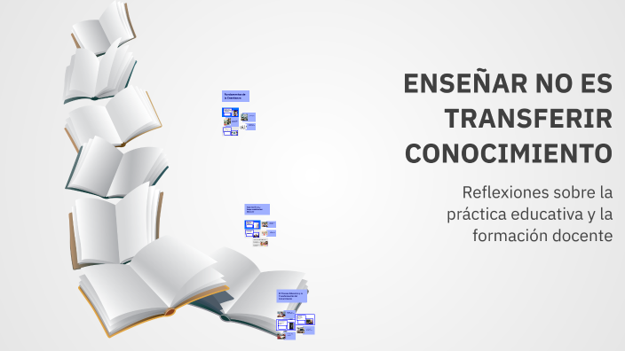 ENSEÑAR NO ES TRANSFERIR CONOCIMIENTO by Nazly Eunice Aguilar Hernandez