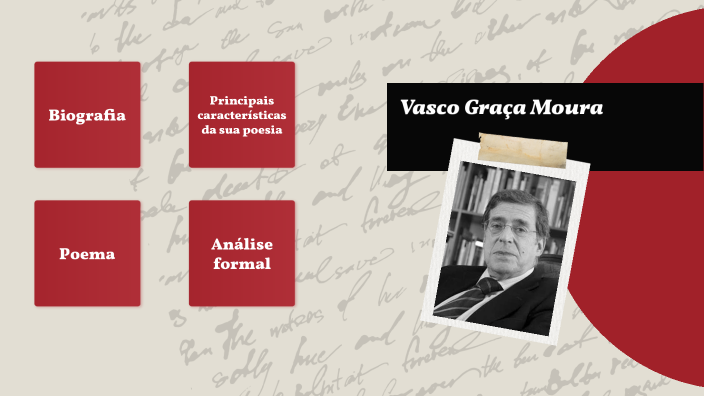 Vasco Graça Moura - bio + poema by Matilde Simões on Prezi