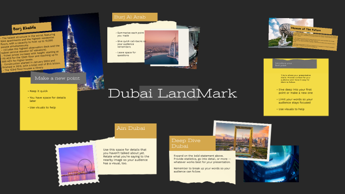 Dubai Landmarks by Dr.Ahmed Abdelghany on Prezi