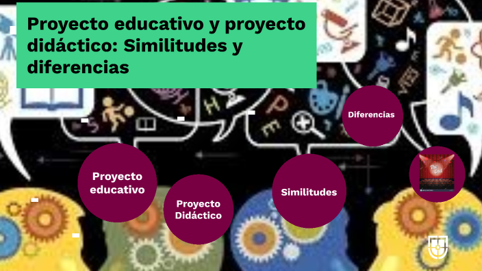 Actividad 1: Proyecto educativo y proyecto didáctico: Similitudes y ...