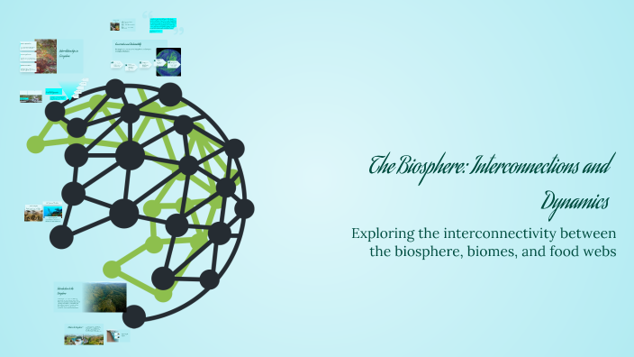 The Biosphere: Interconnections and Dynamics by ismail refat on Prezi