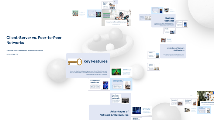 Client-Server vs. Peer-to-Peer Networks by AqmerDropz on Prezi