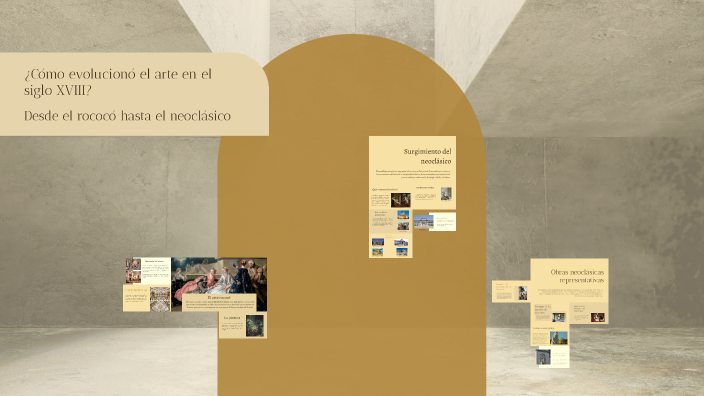 ¿Cómo evolucionó el arte en el siglo XVIII? by Mireia Roca on Prezi