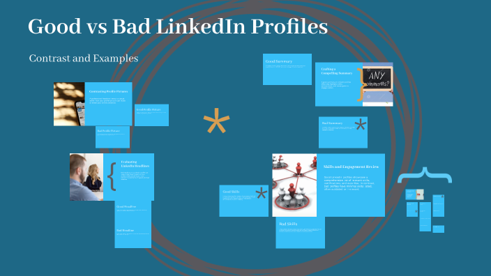 LinkedIn Profile: Good vs Bad by Hemanth Anambattu on Prezi