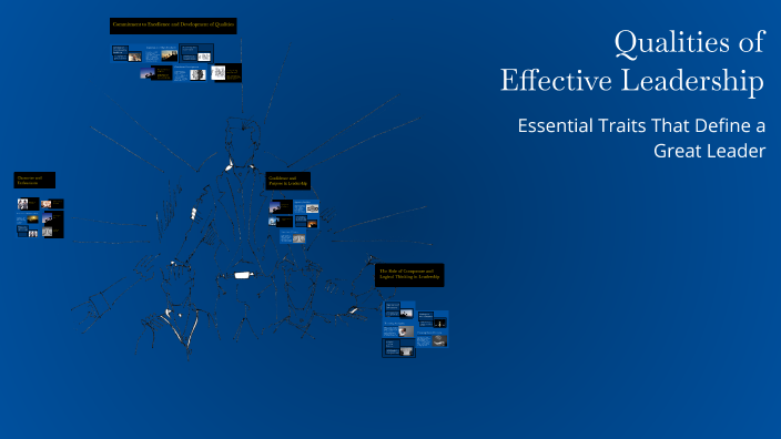 Qualities of Effective Leadership by Teagan Irving on Prezi