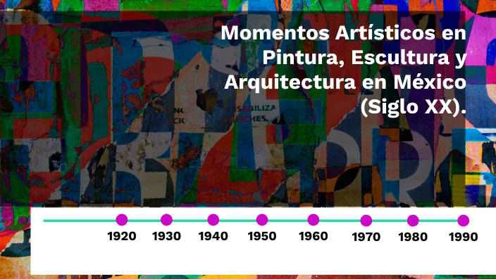 Momentos artísticos en pintura, escultura y arquitectura en México del