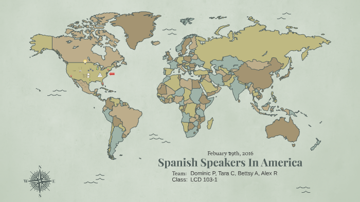 Spanish Speakers In America By Dominic Fleming Penn