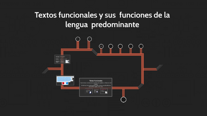 Textos funcionales y sus funciones de la lengua predominante by Nicolas