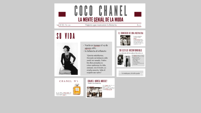 Percepción ocupado jamón Coco Chanel by barbara lugo