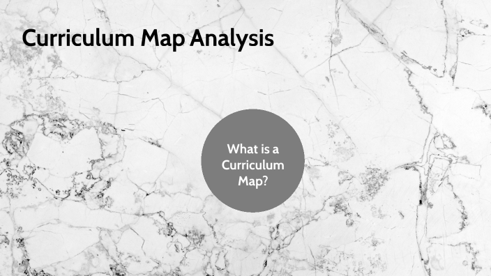 Curriculum Map by Brielle Rubin on Prezi